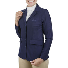 Load image into Gallery viewer, Equine Couture Women EquiVent 4-Snap Button Lite Show Coat
