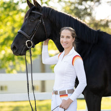 Load image into Gallery viewer, Equine Couture Gradient Long Sleeve Show Shirt
