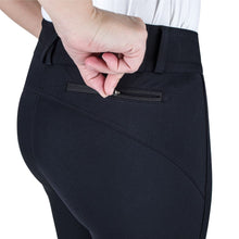 Load image into Gallery viewer, Equine Couture Charlotte Suede Knee Patch Breech
