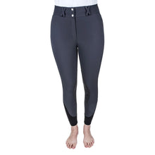 Load image into Gallery viewer, Equine Couture Charlotte Suede Knee Patch Breech
