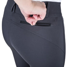 Load image into Gallery viewer, Equine Couture Charlotte Suede Knee Patch Breech
