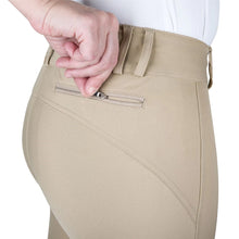Load image into Gallery viewer, Equine Couture Charlotte Suede Knee Patch Breech
