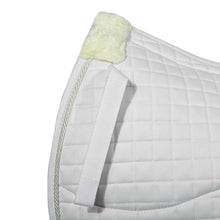 Load image into Gallery viewer, Equine Couture Regal Saddle Pad with White Sherpa Fleece and CoolMax lining
