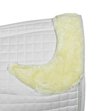 Load image into Gallery viewer, Equine Couture Regal Saddle Pad with White Sherpa Fleece and CoolMax lining

