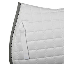 Load image into Gallery viewer, Equine Couture Coolmax Plush White Saddle Pad
