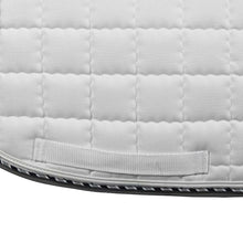 Load image into Gallery viewer, Equine Couture Coolmax Plush White Saddle Pad
