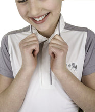 Load image into Gallery viewer, Equine Couture Children'S Magda Equicool Short Sleeve Show Shirt

