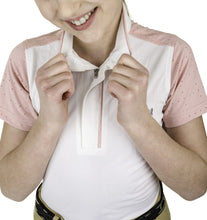 Load image into Gallery viewer, Equine Couture Children'S Magda Equicool Short Sleeve Show Shirt
