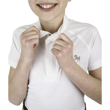 Load image into Gallery viewer, Equine Couture Children'S Magda Lace Equicool Short Sleeve Show Shirt
