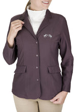 Load image into Gallery viewer, Equine Couture Women EquiVent 4-Snap Button Show Coat
