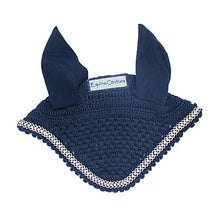 Load image into Gallery viewer, Equine Couture Fly Bonnet with Gold Chain
