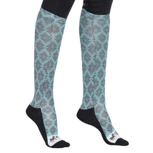 Load image into Gallery viewer, Equine Couture Ladies Tara Technical Padded Knee Hi Boot Socks
