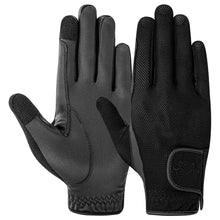 Load image into Gallery viewer, Equine Couture Aerocool Pull-On Touch Screen Riding Gloves
