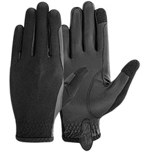 Load image into Gallery viewer, Equine Couture Aerocool Hook and Loop Adjustable Touch Screen Riding Gloves
