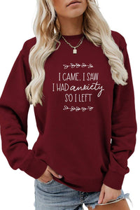 CWTSTL0440_WOMEN LETTER PRINTING LONG SLEEVE PULLOVER TEE