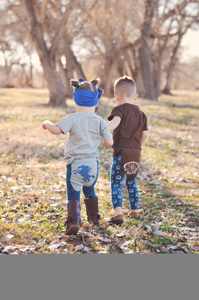 Celestial Pony Cotton Leggings - Western Toddler & Baby