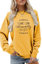 Load image into Gallery viewer, CWTSTL0440_WOMEN LETTER PRINTING LONG SLEEVE PULLOVER TEE
