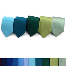 Load image into Gallery viewer, Boys Solid Micro Fiber Poly Woven tie: White
