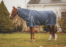 Load image into Gallery viewer, Boreas Ink Blue Turnout Blanket 1200 Denier with 260gm Lining
