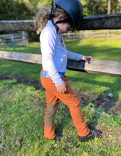 Load image into Gallery viewer, Girls Show Jodphur Colors Rust, Navy

