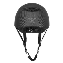 Load image into Gallery viewer, TuffRider Starter Carbon Fiber Print Helmet
