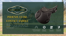 Load image into Gallery viewer, HENRI DE RIVEL PHOENIX CLOSE CONTACT Monoflap IGP SADDLE
