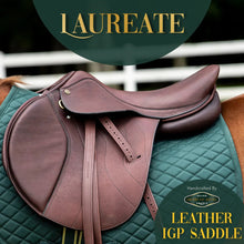 Load image into Gallery viewer, Henri De Rivel Laureate Leather IGP Saddle
