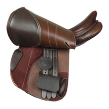 Load image into Gallery viewer, Henri De Rivel Equipe H Close Contact IGP Flocked Saddle
