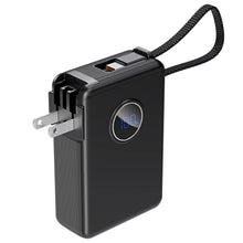 Load image into Gallery viewer, 2-in-1 Power Bank Plus Wall Charger W/ Built In USB-C Cable 2026
