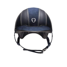 Load image into Gallery viewer, Egide Navy Leather Helmet
