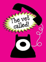 Load image into Gallery viewer, SOLD OUTHorse Funny Get Well Card: The Vet Called!
