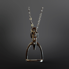 Load image into Gallery viewer, 🎁English Stirrup Sterling Silver Necklace

