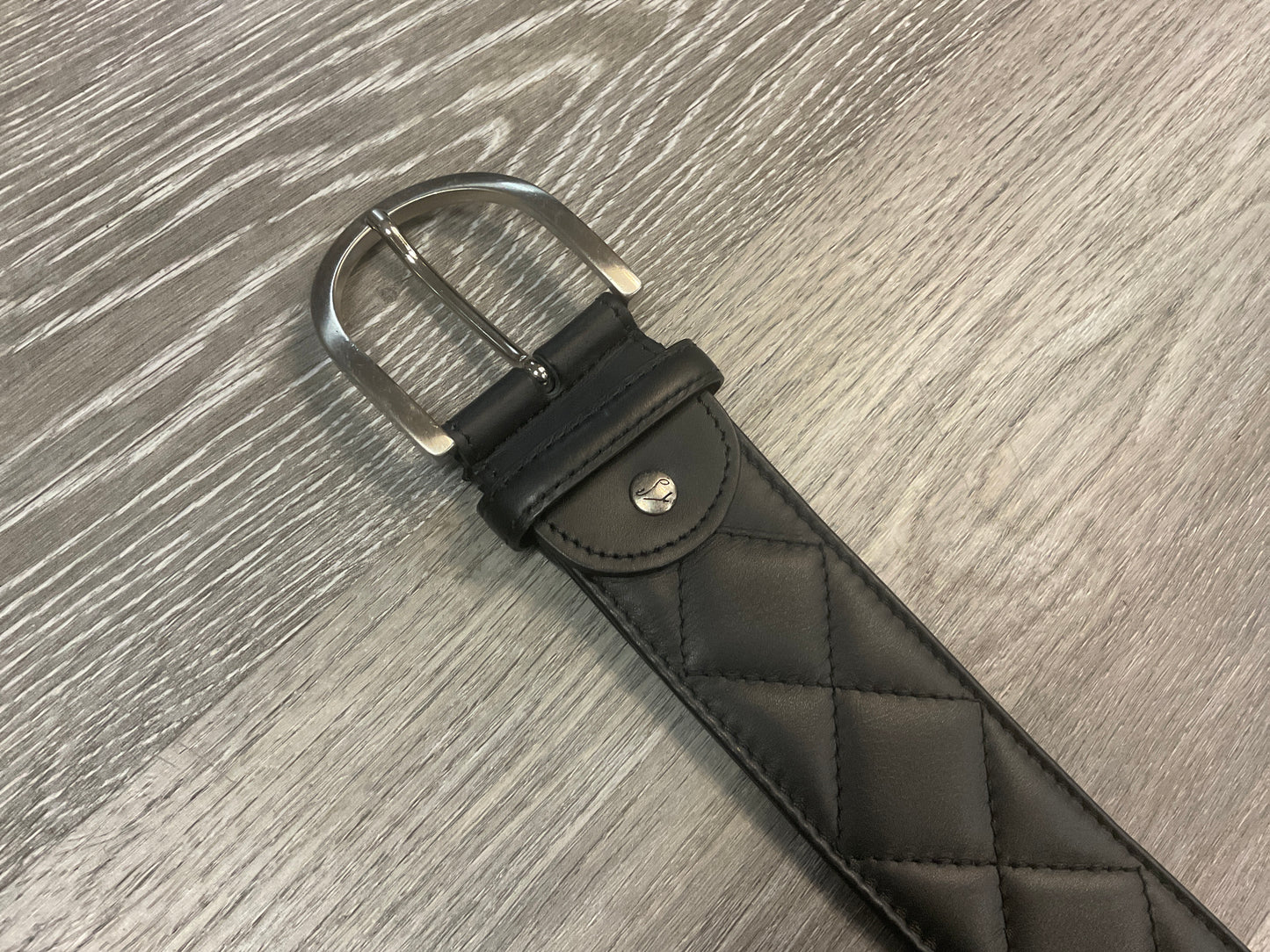 T.S. Quilted Leather Belts