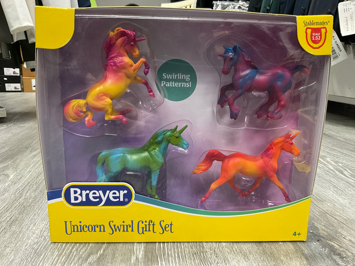 Breyer Unicorn Swirl Gift Set