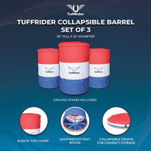 Load image into Gallery viewer, TuffRider Collapsible Barrel Set of 3
