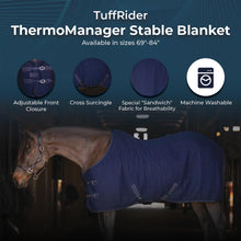 Load image into Gallery viewer, TuffRider ThermoManager Stable Blanket

