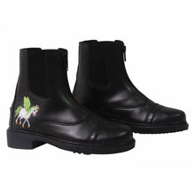 Load image into Gallery viewer, TuffRider Children's Unicorn Starter Front Zip Paddock Boots
