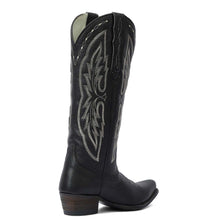 Load image into Gallery viewer, TuffRider Women Cody Embroidered Leather Snip Toe Western Boots

