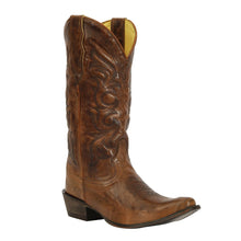 Load image into Gallery viewer, TuffRider Women Cowtown Mid Height Embroidered Leather Snip Toe Western Boots
