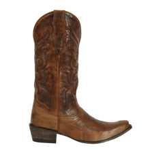 Load image into Gallery viewer, TuffRider Women Cowtown Mid Height Embroidered Leather Snip Toe Western Boots
