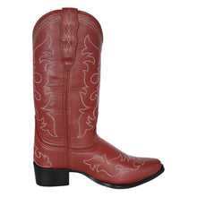 Load image into Gallery viewer, TuffRider Womens Snip Toe Paris Embroidered Western Boots
