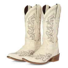 Load image into Gallery viewer, TuffRider Womens Snip Toe Paris Embroidered Western Boots
