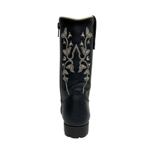 Load image into Gallery viewer, TuffRider Children's Black Floral Western Boot
