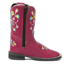Load image into Gallery viewer, TuffRider Toddler Floral Cowgirl Western Boot
