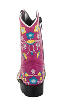 Load image into Gallery viewer, TuffRider Children's Floral Cowgirl Western Boot
