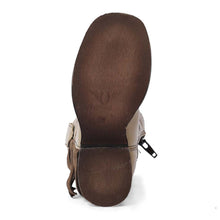 Load image into Gallery viewer, TuffRider Toddler Tan Fringe Bootie
