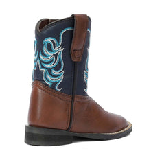Load image into Gallery viewer, TuffRider Toddler Zion Square Toe Western Boot
