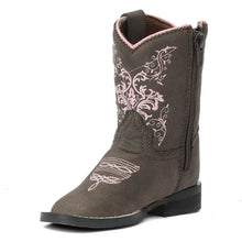 Load image into Gallery viewer, TuffRider Toddler Glacier Square Toe Western Boot
