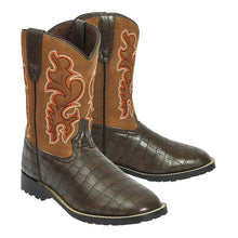 Load image into Gallery viewer, TuffRider Youth Grand Teton Square Toe Western Boot
