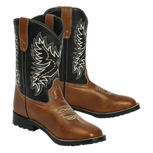 Load image into Gallery viewer, TuffRider Children's Olympic Square Toe Western Boot
